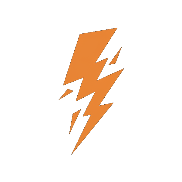 Ready-made mark, sharp angular fracture