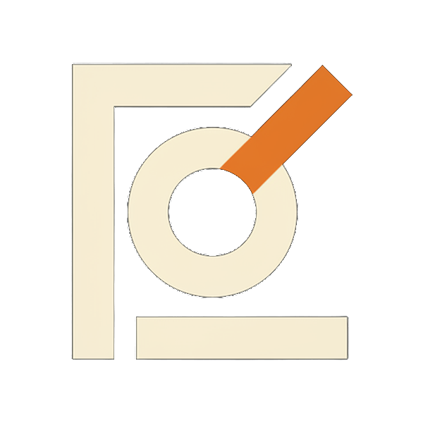 Ready-made mark, structured minimal frame
